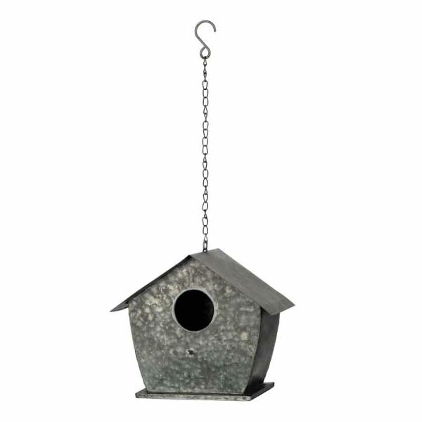 Zinc Hanging Birdhouse  |   Zinc Garden Decorations Bird Houses & Feeders Bird Houses & Feeders