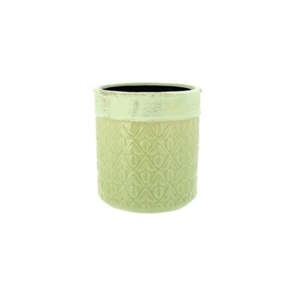 Abstract Lime Green Planter  |   Classic Garden Pots Classic Garden Pots Classic Garden Pots