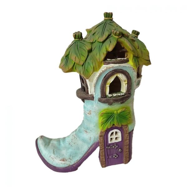 Fairy Garden Boot House  |   Garden Angel & Fairy Figurines Figurines Garden Angel & Fairy Figurines