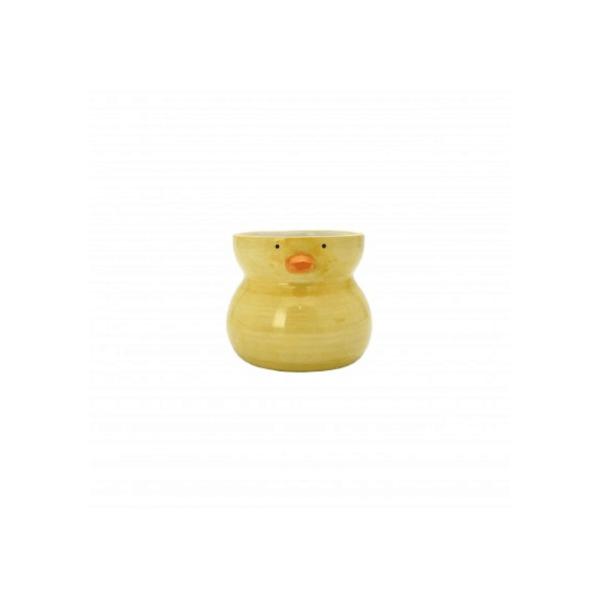 Yellow Duck Pot  |   Animal Planters Animal Planters Animal Planters