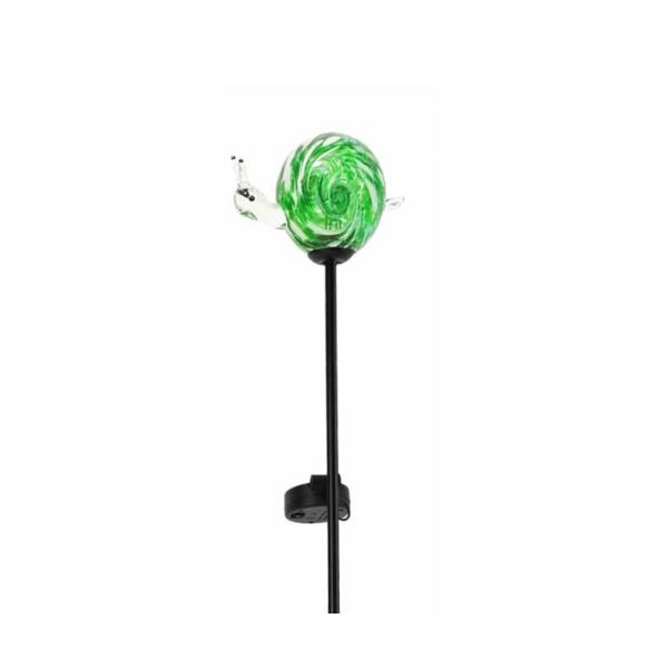 Green Snail Solar Light Stake  |   Decorative Garden Stakes Decorative Garden Stakes Decorative Garden Stakes