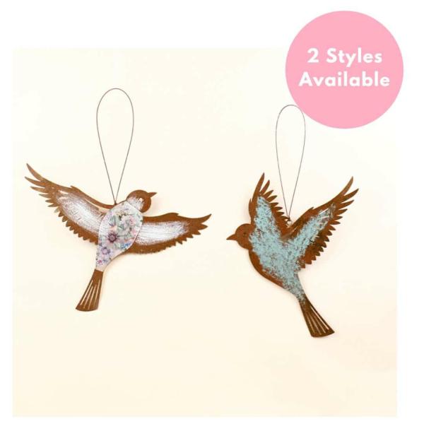 Hanging Bird Silhouette  |   Bird Garden Ornaments Bird Garden Ornaments Bird Garden Ornaments