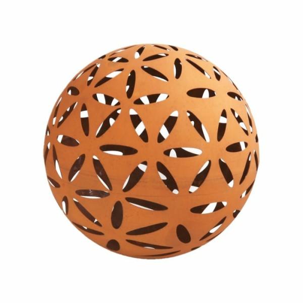 Moroccan Corten Ball  |   Garden Sculptures Garden Art Garden Sculptures